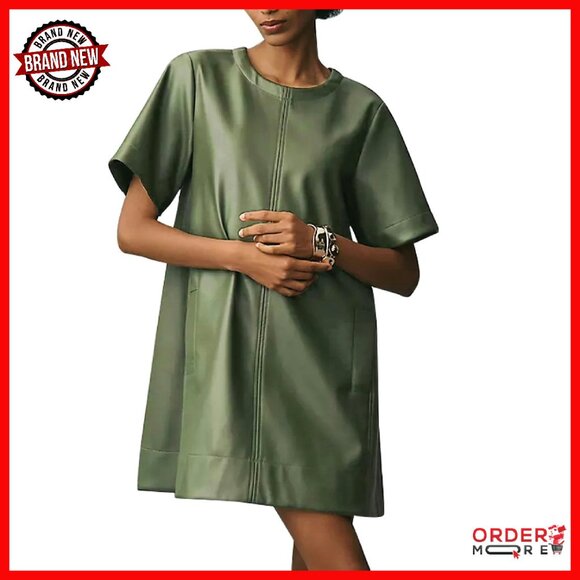 chinese dress ladies ONLY GETTING BETTER FAUX LEATHER MINI DRESS – AKIRA
